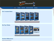 Tablet Screenshot of mods.alex2009.de